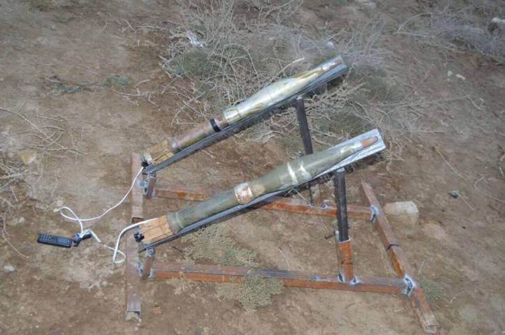 he 54th Brigade has seized 10 Rockets ready to launch in Al Bakrea area (2)