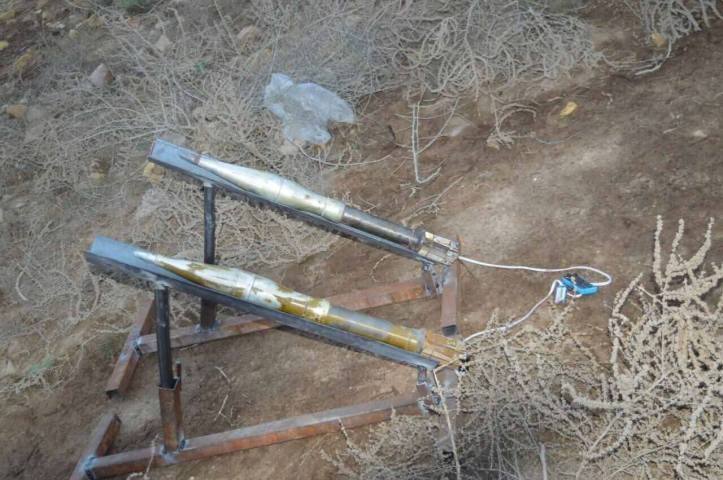 he 54th Brigade has seized 10 Rockets ready to launch in Al Bakrea area (5)