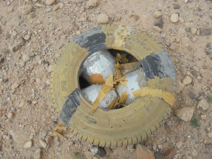 RCIED tires in Syria (3)