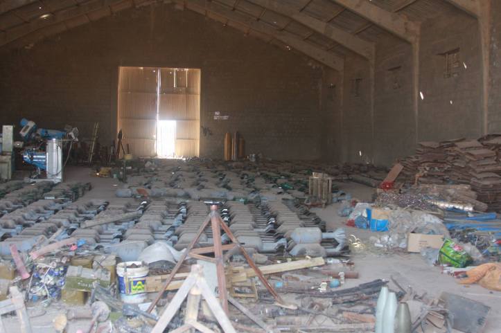Found the largest factory to manufacture bombs and rockets in Fallujah (28)