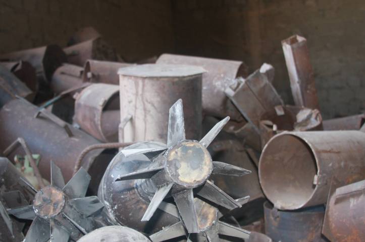 Found the largest factory to manufacture bombs and rockets in Fallujah (3)