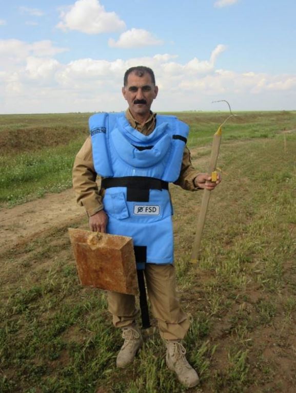 @fsd_geneva clearing #IEDs #UXO in Kirkuk #Iraq