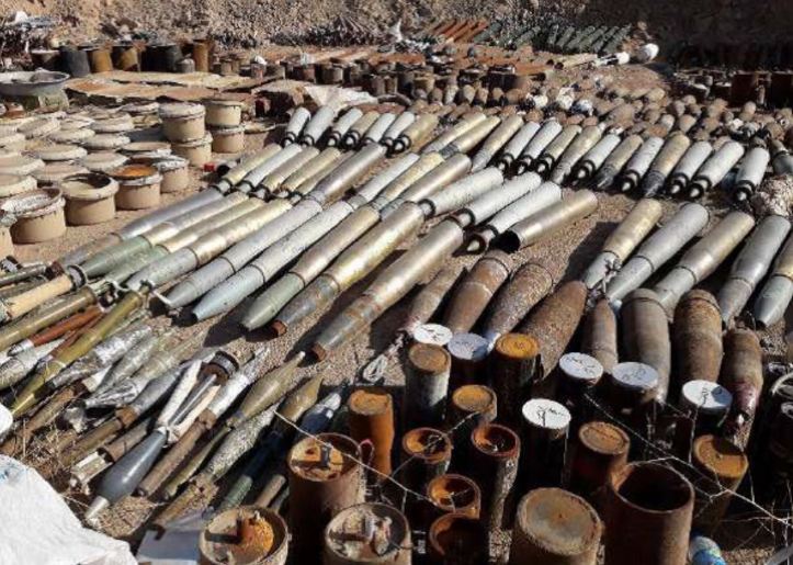 In Ninewah Province for month of October, Iraqi Security Forces foundcleared more than 880 IEDs, 3500 mortars, 140 SVESTs, 15 IED factories, 143 rockets, 20 tunnels, 23 RPGs. (1)