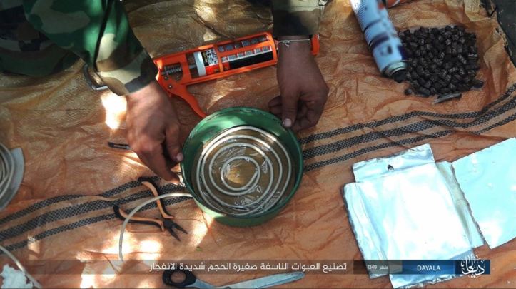 IS, Wilayat Diyala, issues photo report on manufacturing IEDs 2