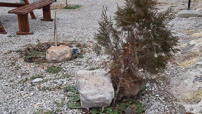 Stone IEDs in Syria 2