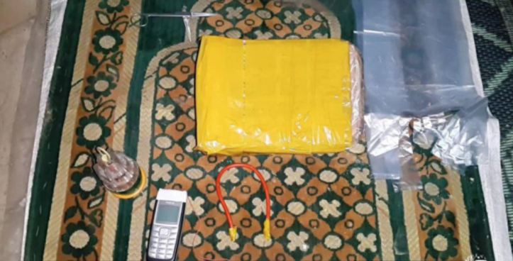 One of the workshops in the province of #Khurasan, where improvised explosive devices are manufactured (2)