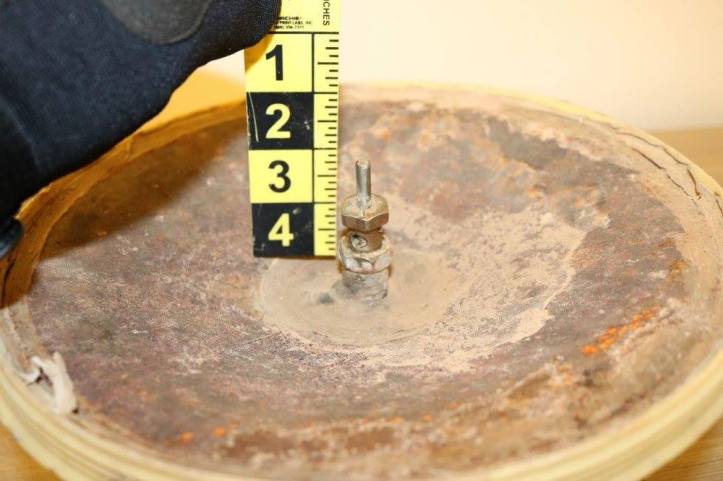 This Improvised Landmine (ILM) is fabricated by ISIS on a large scale. This appears to be the 4th generation of ILM IED used in defensive minefields around fighting positions close to ci
