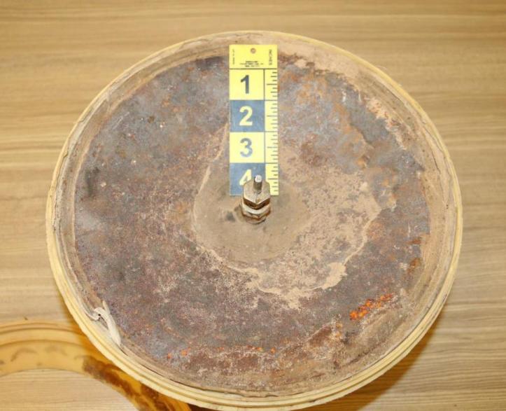 This Improvised Landmine (ILM) is fabricated by ISIS on a large scale. This appears to be the 4th generation of ILM IED used in defensive minefields around fighting positions close to ci