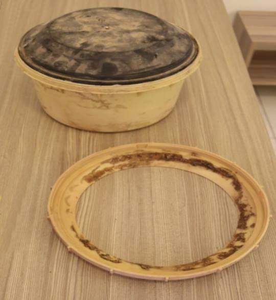 This Improvised Landmine (ILM) is fabricated by ISIS on a large scale. This appears to be the 4th generation of ILM IED used in defensive minefields around fighting positions close to ci