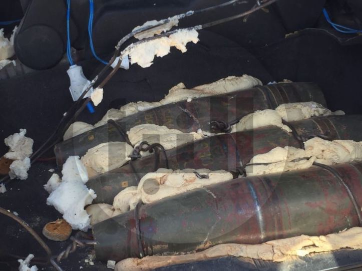 #Libya- photos via @libyaalahrartv & @NabaaTVChannel of a massive #ISIS SVBIED that was meant to target a checkpoint in Abugrein, located between Sirte and Misrata (4)