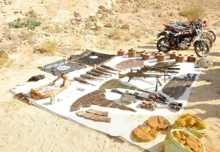 One of the most important military operations for army in #Sinai, was the operation of clearing Mount Halal from terrorist elements ,its results was killing(18) terrorist ,arrest (31) ot