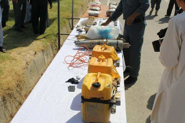 Police seized these Ammunition from deference Area of Mazar-e- Sharif..