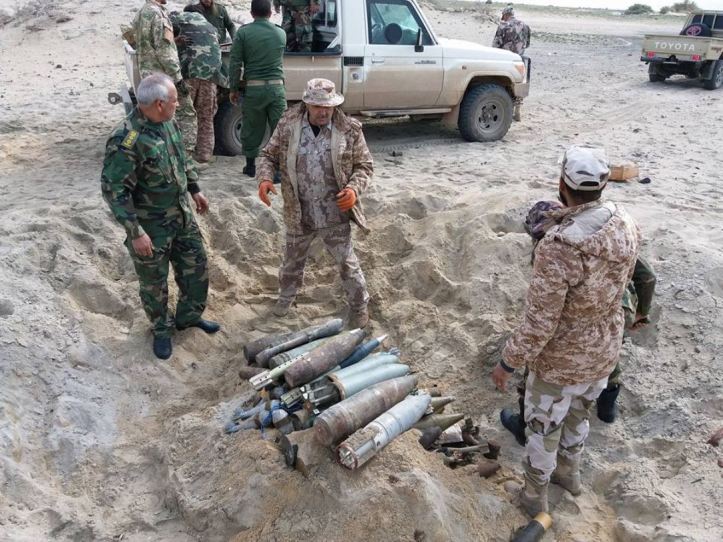 31-Jan-18 Controlled destruction of 3 tons of explosive material out in the desert near #Benghazi by The Mine Action &amp; Mine Remnants Ops Team and 120 Spec Ops (2)