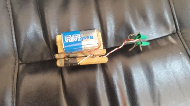 Some recent clothes peg-based victim-operated #IED triggers firing switches recovered in #Benghazi, #Libya (3)