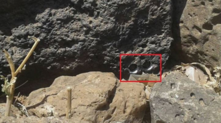 Syrian stone IEDs connections