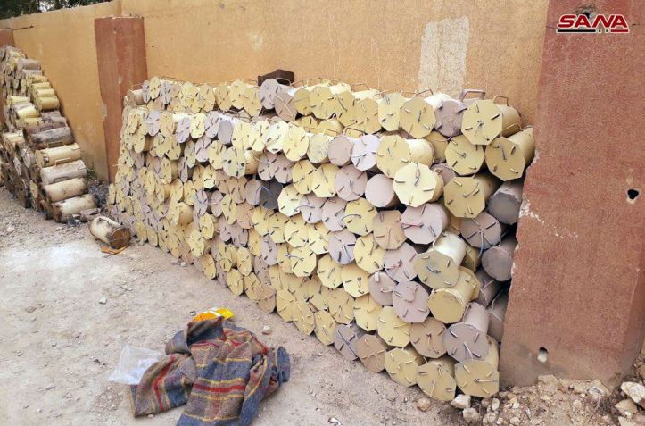 al-Rahiba town IEDs in syria (2)