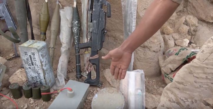 Some interesting weapons captured from Houthi forces in Midi (2)