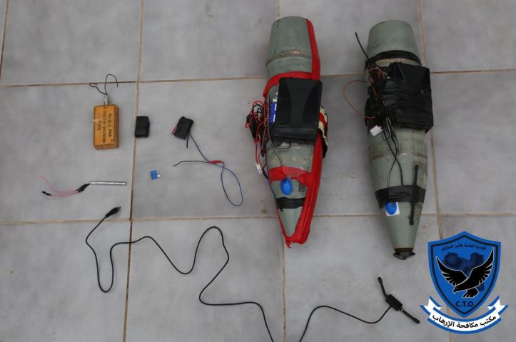 Tripoli_s Abu Salim militia today posted photos of 2 IEDs which it said were found near the HQ of #GNA's ministry of justice (3)